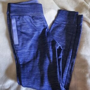 Champion Blue Sweatpants with Tapered Leg Design